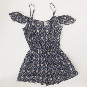 H&M Navy Romper, 4, NWOT